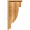 Ekena Millwork Alpine Rough Sawn Corbel w/Backplate, Western Red Cedar, 8"W x 12"D x 24"H COR08X12X24ALP01RWR - alternate 3